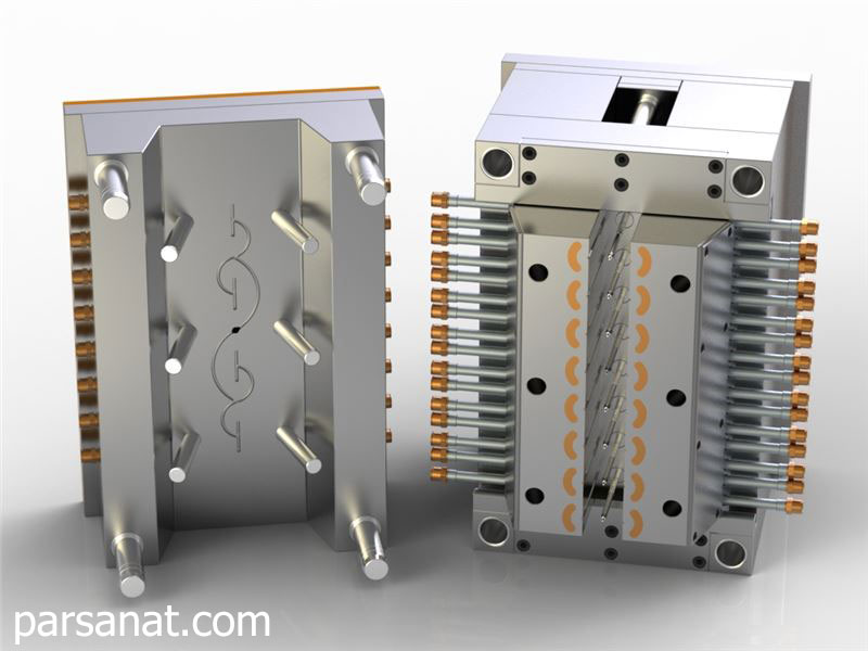 کاربرد و طراحی و ساخت قالب تزریق پلاستیک