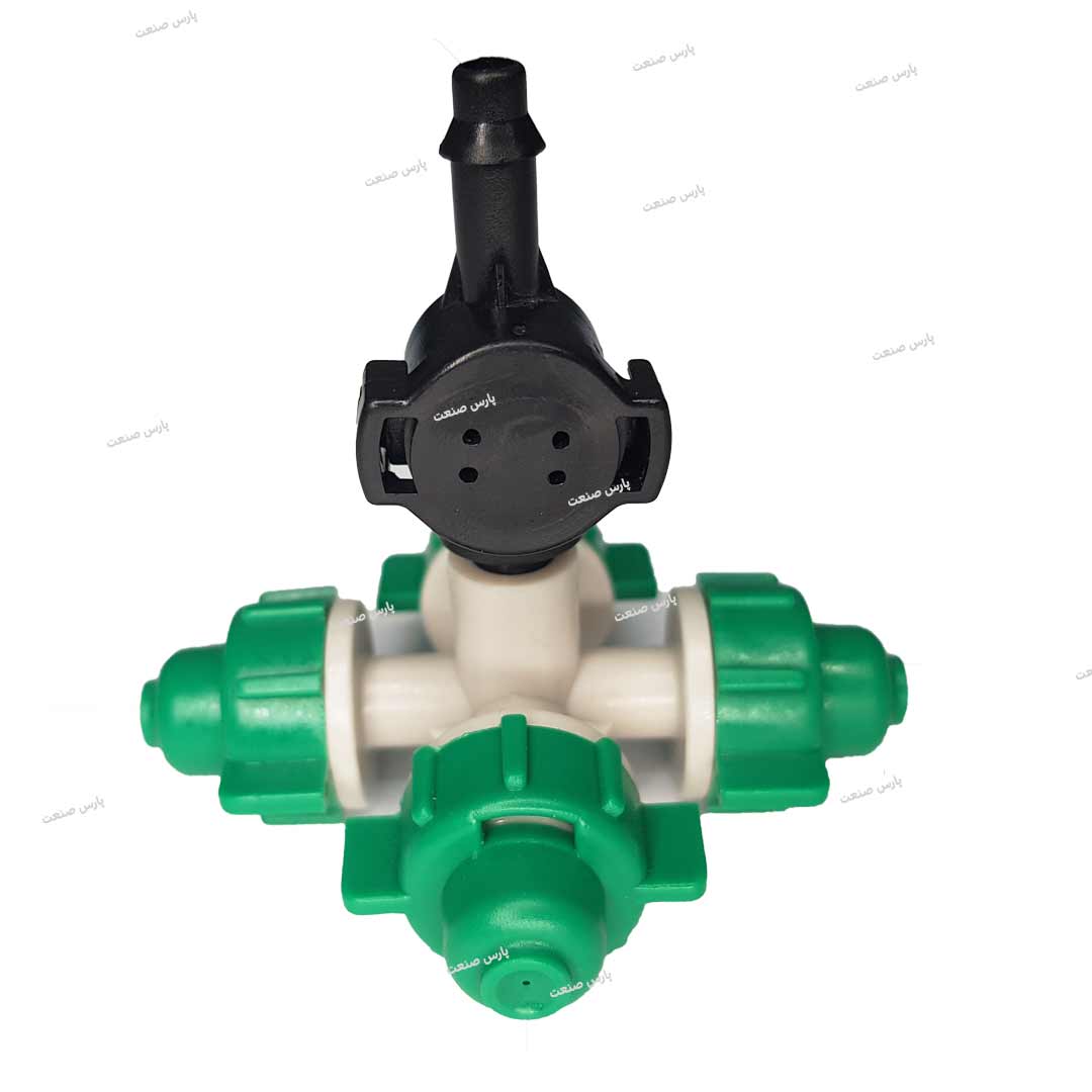 مه پاش چهار جهته به همراه چکه گیر