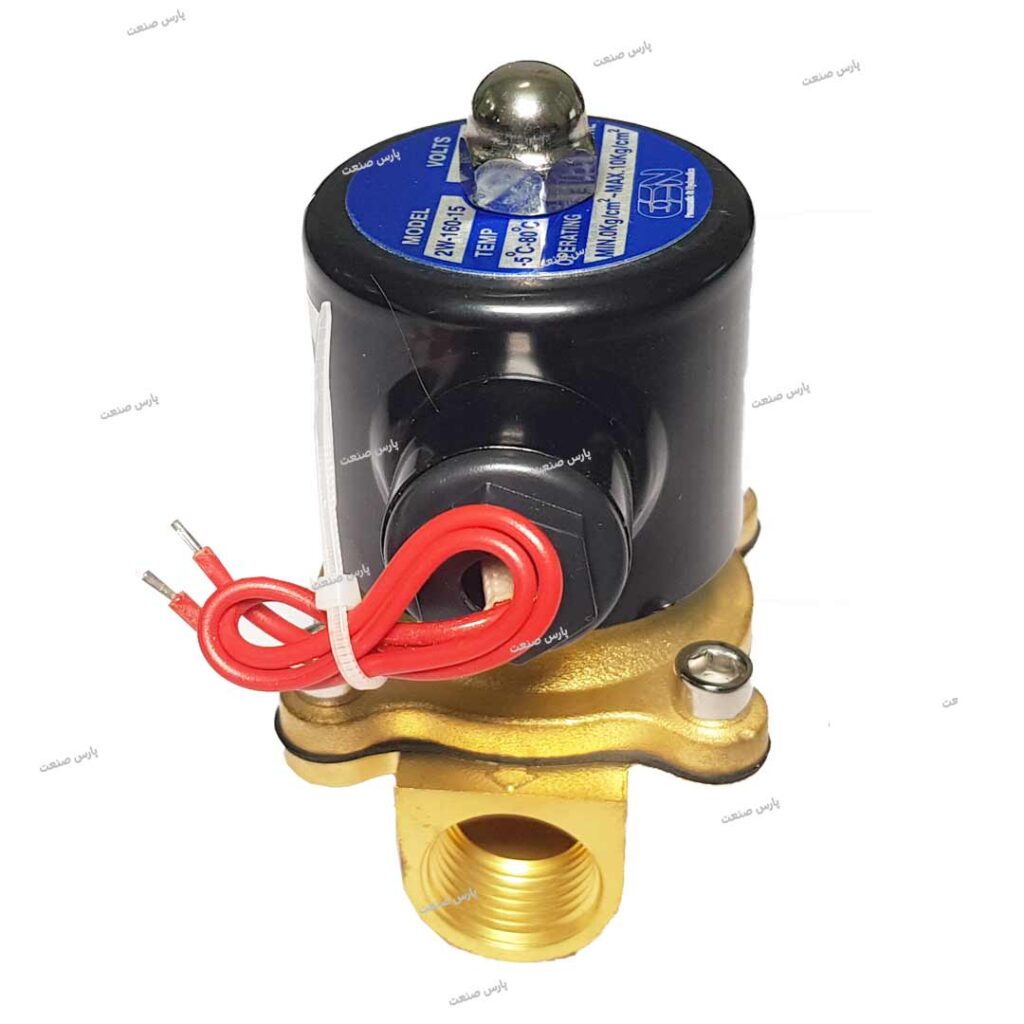 شیر برقی آب AC برنجی 220V