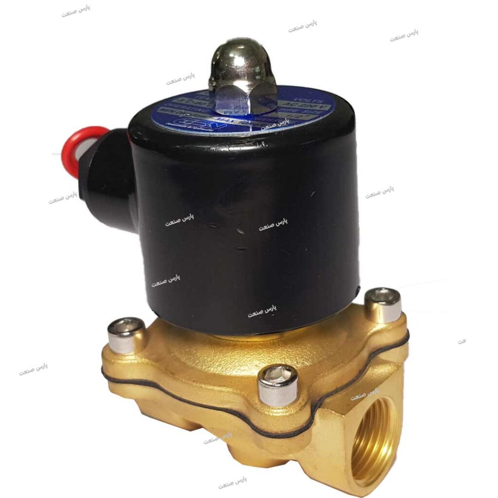 شیر برقی آب AC برنجی 220V