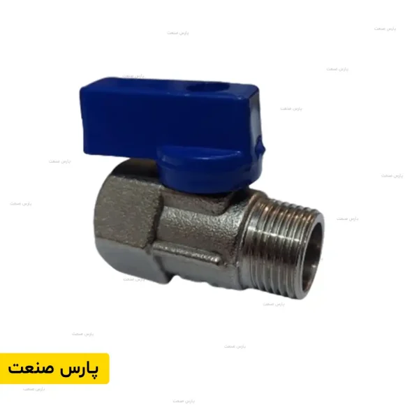 شیر خروسکی 1/4 اینچ ( یک سر نر - یک سر ماده)