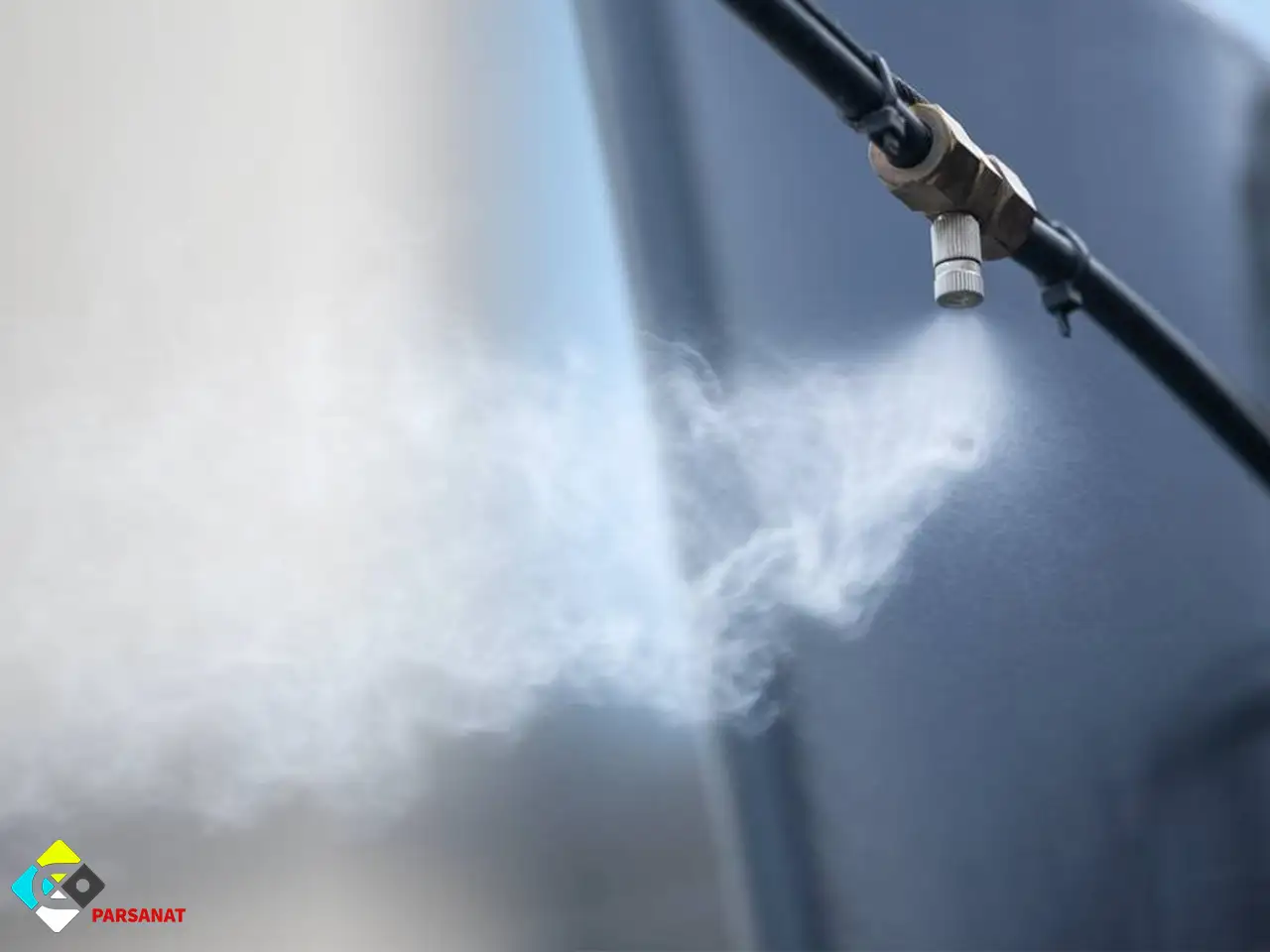 مه پاش برای کنترل گردو غبار در نجاری