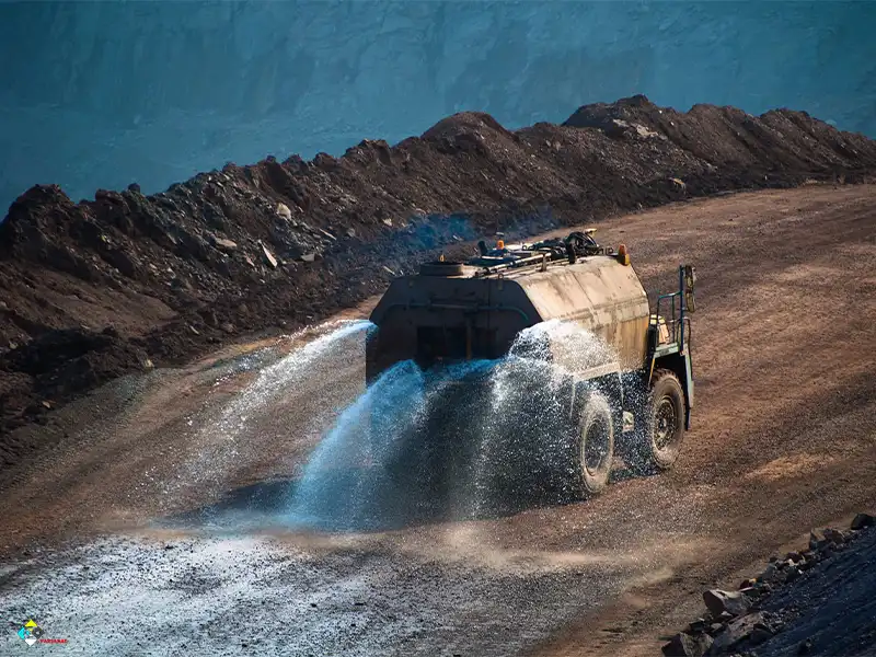 بررسی روش های کنترل گرد و خاک در معدن