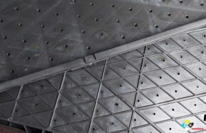 تصویر مقایسه پشت و رو سینی نشا تولید شده توسط پارس صنعت