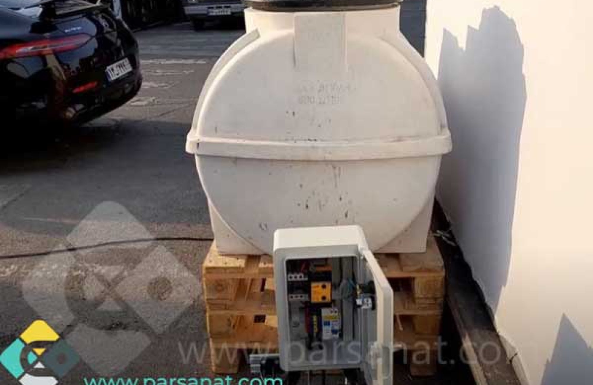 مه پاش در فضای باز